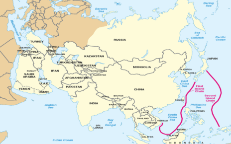 Geographic Boundaries of the First and Second Island Chains