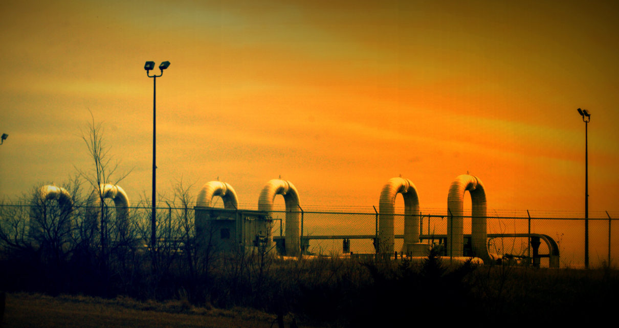 Trans Canada Keystone Oil Pipeline